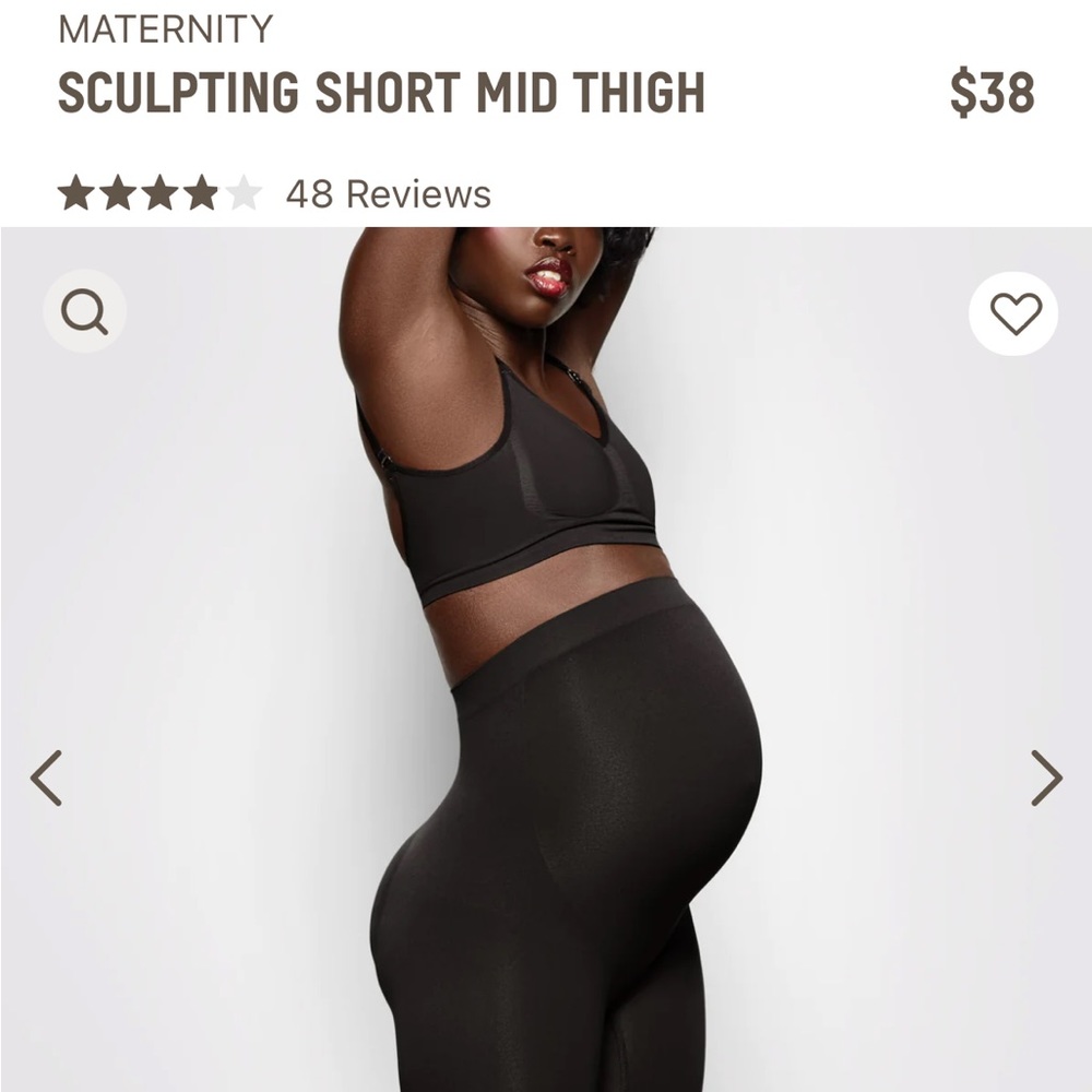 Skims Maternity Sculpting Shorts